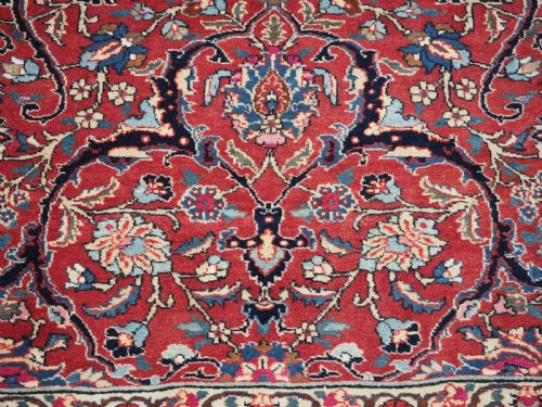 ANTIQUE TABRIZ RUG WITH CLASSIC FLORAL DESIGN CIRCA 1920 2 - ADDITIONAL PHOTO 9