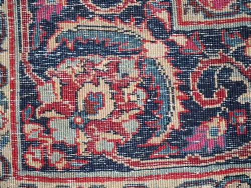 ANTIQUE TABRIZ RUG WITH CLASSIC FLORAL DESIGN CIRCA 1920 2 - ADDITIONAL PHOTO 11