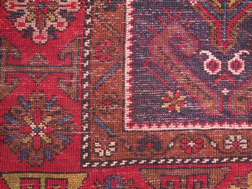 ANTIQUE TURKISH YAHYALI RUG WITH TRADITIONAL MEDALLION DESIGN CIRCA 1920 - ADDITIONAL PHOTO 11