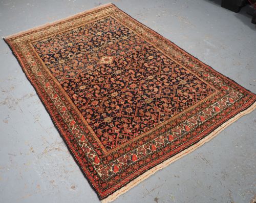 ANTIQUE MALAYER RUG WITH HERATI DESIGN CIRCA 1900 - ADDITIONAL PHOTO 1