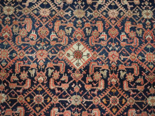 ANTIQUE MALAYER RUG WITH HERATI DESIGN CIRCA 1900 - ADDITIONAL PHOTO 8