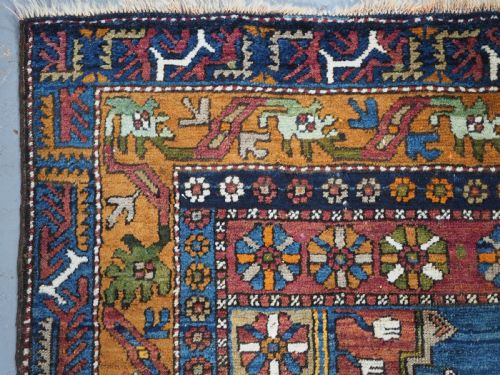 ANTIQUE TURKISH YAHYALI VILLAGE RUG TRADITIONAL DESIGN CIRCA 1900 - ADDITIONAL PHOTO 5