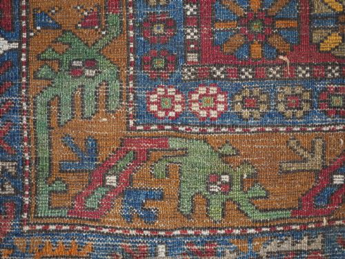 ANTIQUE TURKISH YAHYALI VILLAGE RUG TRADITIONAL DESIGN CIRCA 1900 - ADDITIONAL PHOTO 8