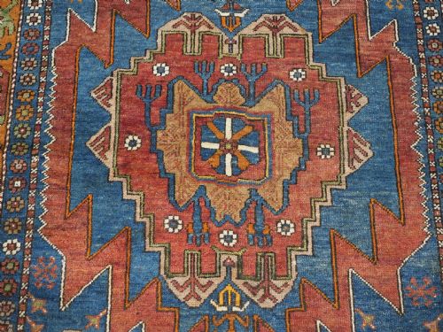 ANTIQUE TURKISH YAHYALI VILLAGE RUG TRADITIONAL DESIGN CIRCA 1900 - ADDITIONAL PHOTO 10