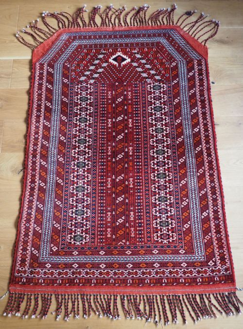 Old Yomut Turkmen Salatch, Childs Cradle Cover, Circa 1930.