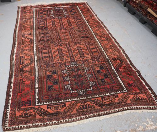 ANTIQUE BALUCH RUG TRADITIONAL YAQUAB KHANI DESIGN CIRCA 1900 - ADDITIONAL PHOTO 1