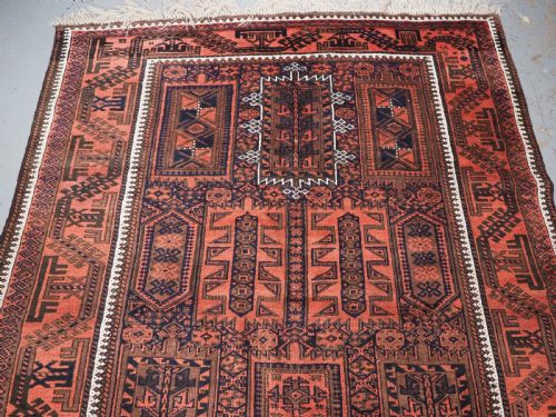 ANTIQUE BALUCH RUG TRADITIONAL YAQUAB KHANI DESIGN CIRCA 1900 - ADDITIONAL PHOTO 2