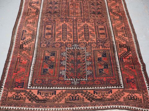 ANTIQUE BALUCH RUG TRADITIONAL YAQUAB KHANI DESIGN CIRCA 1900 - ADDITIONAL PHOTO 4