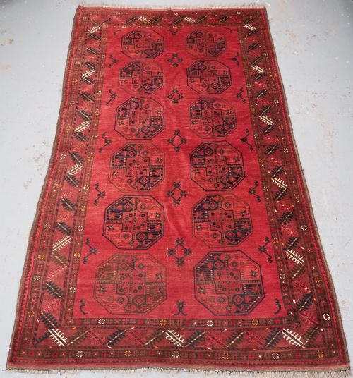 Antique Afghan Sulyman Village Rug, Excellent Colour, Circa 1900/20.
