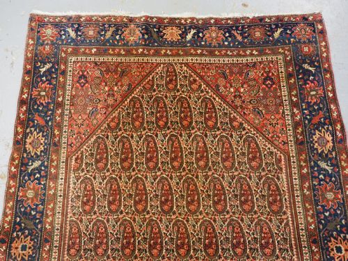 ANTIQUE PERSIAN SAROUK RUG WITH BOTEH DESIGN SOFT COLOURS CIRCA 190020 - ADDITIONAL PHOTO 3