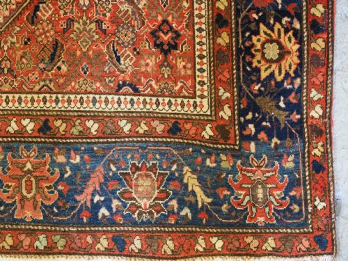 ANTIQUE PERSIAN SAROUK RUG WITH BOTEH DESIGN SOFT COLOURS CIRCA 190020 - ADDITIONAL PHOTO 11