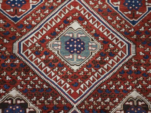 ANTIQUE CAUCASIAN SHIRVAN BAKU KHILA RUG OF LARGE SIZE OUTSTANDING CONDITION CIRCA 1890 - ADDITIONAL PHOTO 8