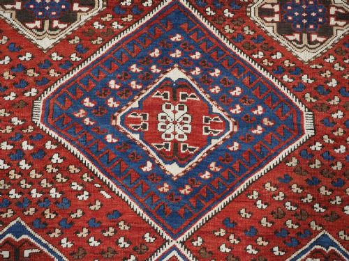 ANTIQUE CAUCASIAN SHIRVAN BAKU KHILA RUG OF LARGE SIZE OUTSTANDING CONDITION CIRCA 1890 - ADDITIONAL PHOTO 10