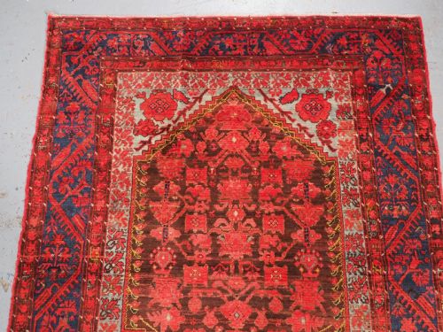 ANTIQUE TURKISH KOMURCU KULA RUG EXCELLENT CONDITION CIRCA 1900 - ADDITIONAL PHOTO 2