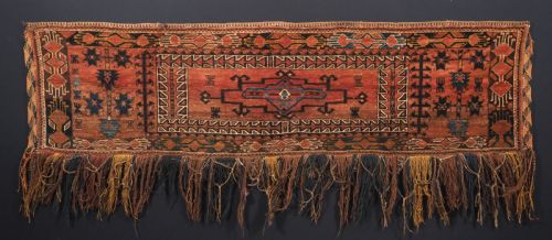 Antique Ersari Turkmen Torba of Very Large Size, Circa 1900.