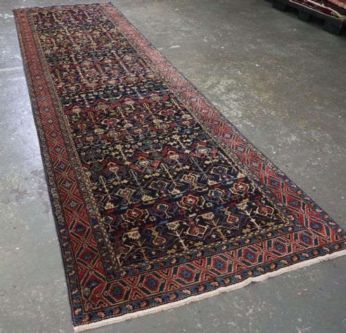 ANTIQUE CAUCASIAN KUBA REGION RUNNER OUTSTANDING FULL PILE CONDITION CIRCA 1900 - ADDITIONAL PHOTO 1