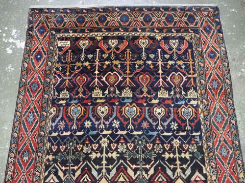 ANTIQUE CAUCASIAN KUBA REGION RUNNER OUTSTANDING FULL PILE CONDITION CIRCA 1900 - ADDITIONAL PHOTO 2