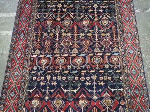 ANTIQUE CAUCASIAN KUBA REGION RUNNER OUTSTANDING FULL PILE CONDITION CIRCA 1900 - ADDITIONAL PHOTO 3