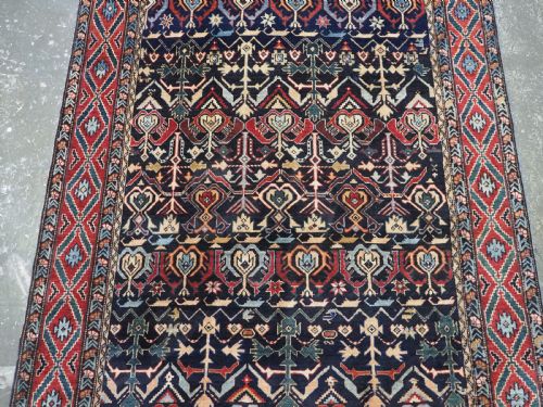 ANTIQUE CAUCASIAN KUBA REGION RUNNER OUTSTANDING FULL PILE CONDITION CIRCA 1900 - ADDITIONAL PHOTO 4