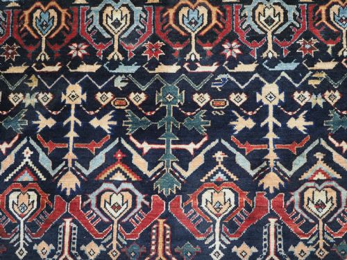 ANTIQUE CAUCASIAN KUBA REGION RUNNER OUTSTANDING FULL PILE CONDITION CIRCA 1900 - ADDITIONAL PHOTO 11