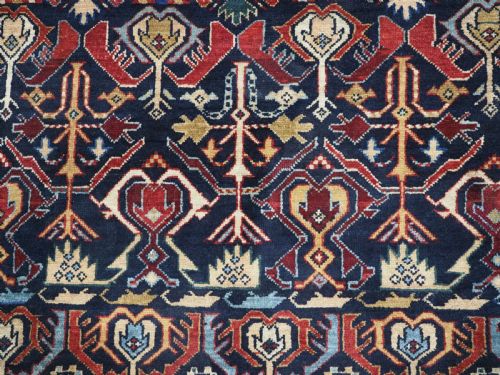ANTIQUE CAUCASIAN KUBA REGION RUNNER OUTSTANDING FULL PILE CONDITION CIRCA 1900 - ADDITIONAL PHOTO 12