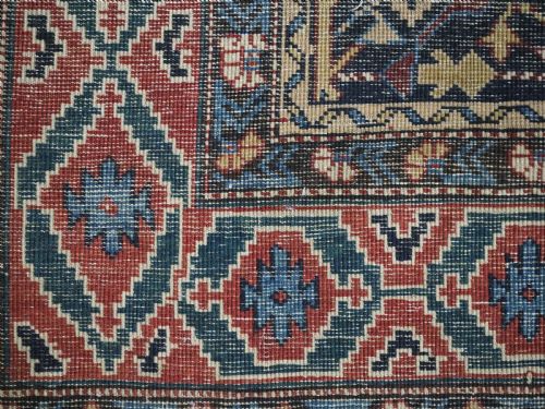 ANTIQUE CAUCASIAN KUBA REGION RUNNER OUTSTANDING FULL PILE CONDITION CIRCA 1900 - ADDITIONAL PHOTO 15