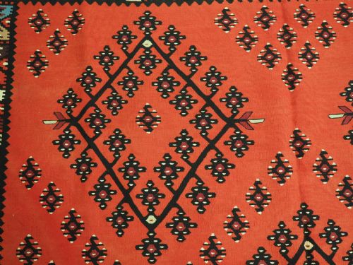 ANTIQUE PIROT SARKOY KILIM OF CLASSIC DESIGN EXCELLENT CONDITION CIRCA 1920 - ADDITIONAL PHOTO 7