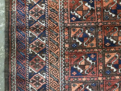 ANTIQUE BALUCH RUG KHORASAN REGION GREAT CONDITION CIRCA 1900 - ADDITIONAL PHOTO 6