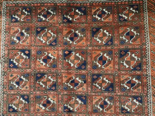 ANTIQUE BALUCH RUG KHORASAN REGION GREAT CONDITION CIRCA 1900 - ADDITIONAL PHOTO 7