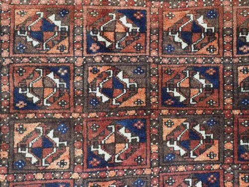 ANTIQUE BALUCH RUG KHORASAN REGION GREAT CONDITION CIRCA 1900 - ADDITIONAL PHOTO 8