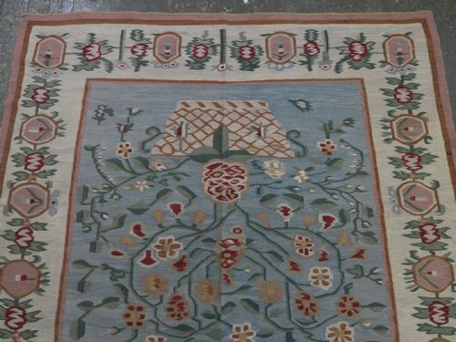 fig 2. ANTIQUE BESSARABIAN KILIM, BEAUTIFUL BASKET DESIGN, OUTSTANDING CONDITION, LATE 19TH CENTURY.
