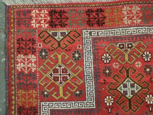 ANTIQUE TAIMANI BALUCH PRAYER RUG OF UNUSUAL DESIGN CIRCA 190020 - ADDITIONAL PHOTO 6