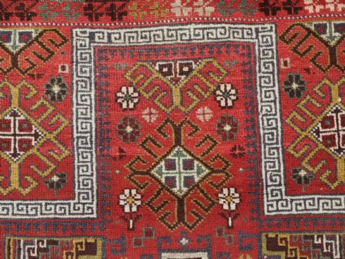 ANTIQUE TAIMANI BALUCH PRAYER RUG OF UNUSUAL DESIGN CIRCA 190020 - ADDITIONAL PHOTO 7