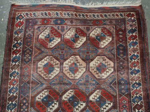 ANTIQUE MAHDAD KHANI BALUCH RUG OF LARGE SIZE CIRCA 1900 - ADDITIONAL PHOTO 2