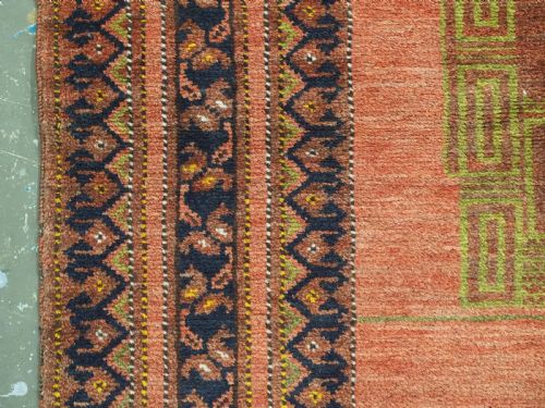 ANTIQUE QARQEEN AFGHAN TURKMEN PRAYER RUG SUPERB CONDITION CIRCA 1920 - ADDITIONAL PHOTO 4