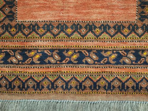 ANTIQUE QARQEEN AFGHAN TURKMEN PRAYER RUG SUPERB CONDITION CIRCA 1920 - ADDITIONAL PHOTO 8