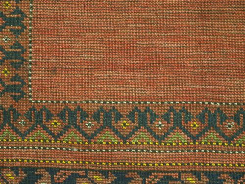 ANTIQUE QARQEEN AFGHAN TURKMEN PRAYER RUG SUPERB CONDITION CIRCA 1920 - ADDITIONAL PHOTO 10