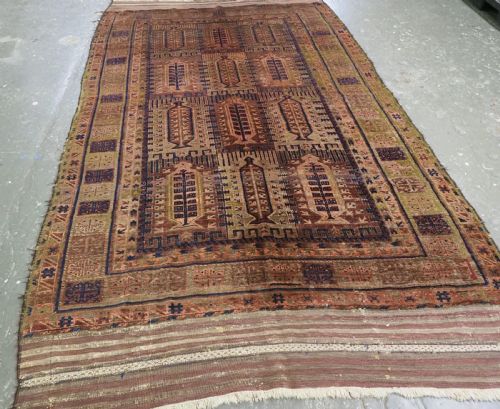 ANTIQUE TIMURI BALUCH MAIN CARPET CLASSIC DESIGN CIRCA 1880 - ADDITIONAL PHOTO 1