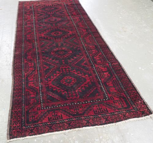 ANTIQUE AFGHAN MUSHWANI BALUCH RUNNER EXCELLENT CONDITION CIRCA 1920 - ADDITIONAL PHOTO 1