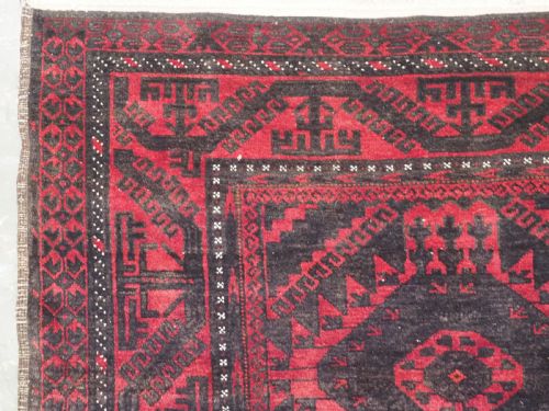 ANTIQUE AFGHAN MUSHWANI BALUCH RUNNER EXCELLENT CONDITION CIRCA 1920 - ADDITIONAL PHOTO 6