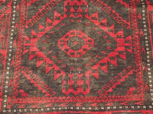 ANTIQUE AFGHAN MUSHWANI BALUCH RUNNER EXCELLENT CONDITION CIRCA 1920 - ADDITIONAL PHOTO 9