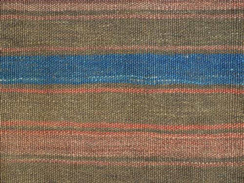 ANTIQUE BALUCH STORAGE BAG WITH ORIGINAL BACK BANDED WEFT WORK DESIGN CIRCA 1900 - ADDITIONAL PHOTO 8