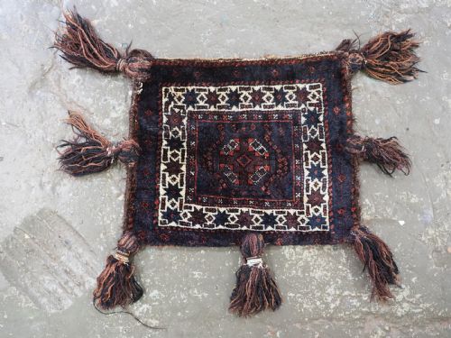 ANTIQUE SISTAN BALUCH DOUBLE SIDED VANITY BAGE CIRCA 190020 - ADDITIONAL PHOTO 1