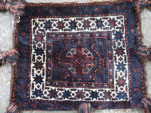 ANTIQUE SISTAN BALUCH DOUBLE SIDED VANITY BAGE CIRCA 190020 - ADDITIONAL PHOTO 2