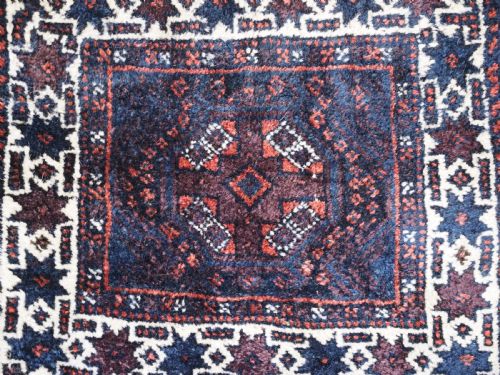 ANTIQUE SISTAN BALUCH DOUBLE SIDED VANITY BAGE CIRCA 190020 - ADDITIONAL PHOTO 3