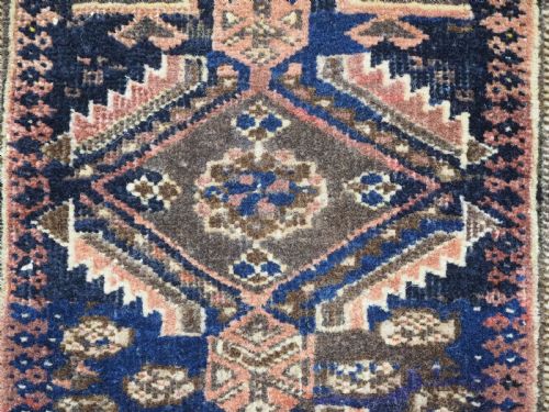 ANTIQUE SALAR KHANI BALUCH PUSHTI FACE HERATI DESIGN CIRCA 1900 - ADDITIONAL PHOTO 7