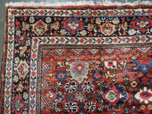 ANTIQUE PERSIAN MAHAL CARPET EXCELLENT ALL OVER PALMETTE DESIGN SUPERB COLOURS CIRCA 1900 - ADDITIONAL PHOTO 5