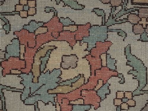 ANTIQUE 'BENLIAN' TABRIZ CARPET WONDERFUL SOFT PASTEL COLOURS CIRCA 1920 - ADDITIONAL PHOTO 18