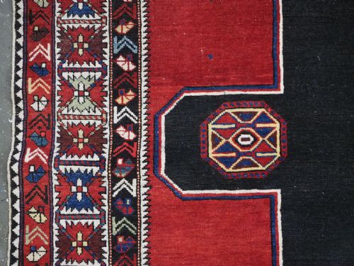 ANTIQUE CAUCASIAN KUBA REGION KONAGKEND RUG WITH CRUCIFORM MEDALLION CIRCA 190010 - ADDITIONAL PHOTO 5