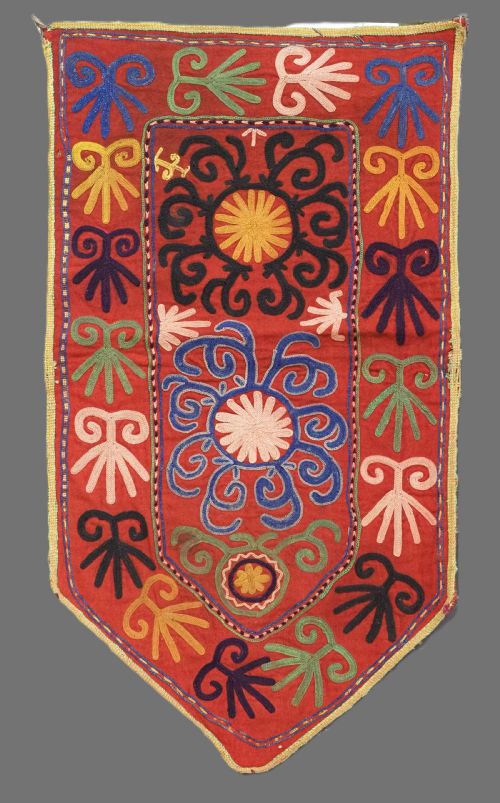 Antique Uzbek Lakai Tribe Uut Kap Ilgich, Central Asia, Circa 1900.